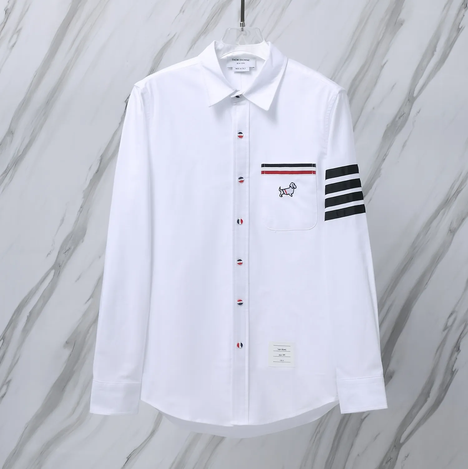 ：517 （TB Black ） New Arrival THOM BROWNE .TB Classic Black 100% Authentic Factory Quality Same Style TB TB + + ：White Size：0/1/2/3/4